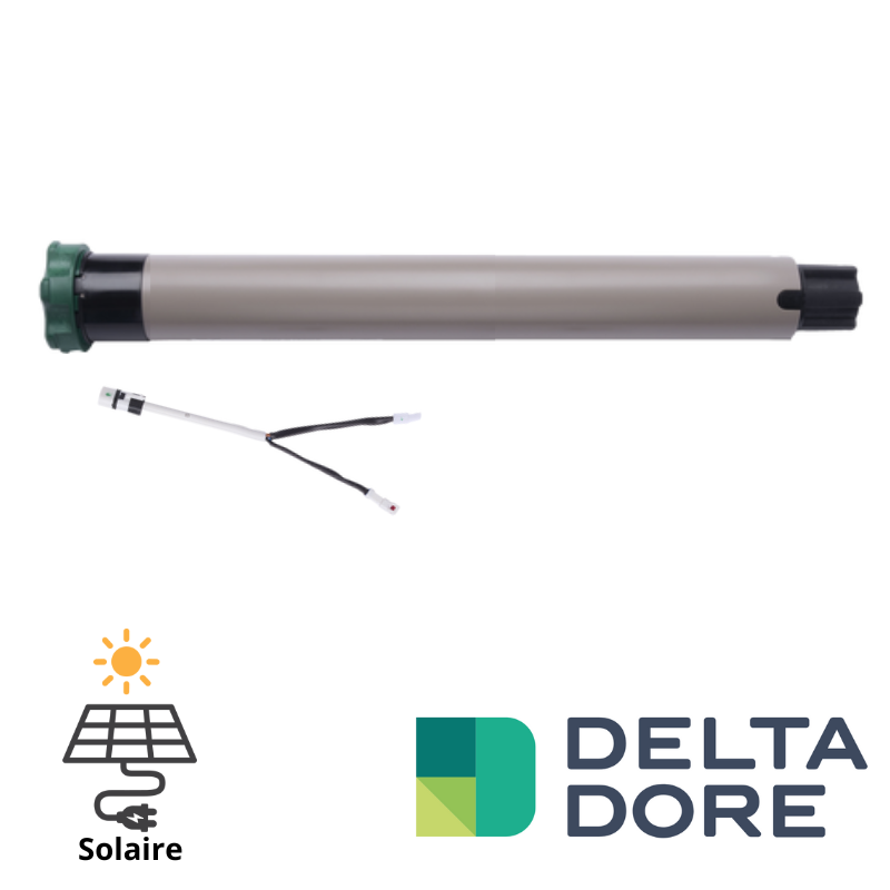 Moteur solaire Delta Dore TYMOOV 10 Solar tête étoile Moteur solaire Delta Dore TYMOOV 10 Solar tête étoile