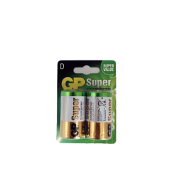 2 piles C GP batteries...