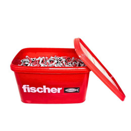 Seau de 1200 Chevilles universelles DuoPower 8x40 Tous matériaux - Fischer