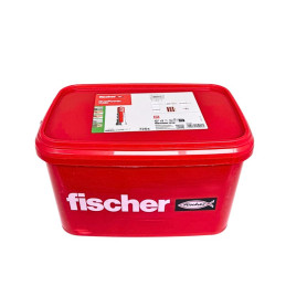 Seau de 720 Chevilles universelles DuoPower 10x50 Tous matériaux - Fischer
