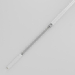 Manivelle Ø13 mm en acier gainé blanc avec bloqueur - L 1500 mm
