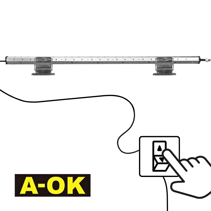 Axe motorisé volet roulant FILAIRE AOK Axe motorisé volet roulant FILAIRE AOK