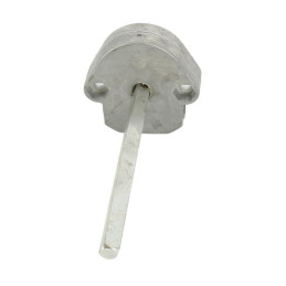 Treuil à vis sans fin pour volet roulant – Entrée carré femelle 8 mm – Sortie 6P7 – Réduction 1/6