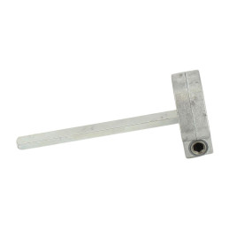 Treuil à vis sans fin pour volet roulant – Entrée carré femelle 8 mm – Sortie 6P7 – Réduction 1/6