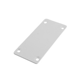 Plaque de finition 85X40X2 coloris BLANC