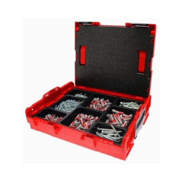 Coffret Fischer L-BOXX Concept - Assortiment de Duopower et vis