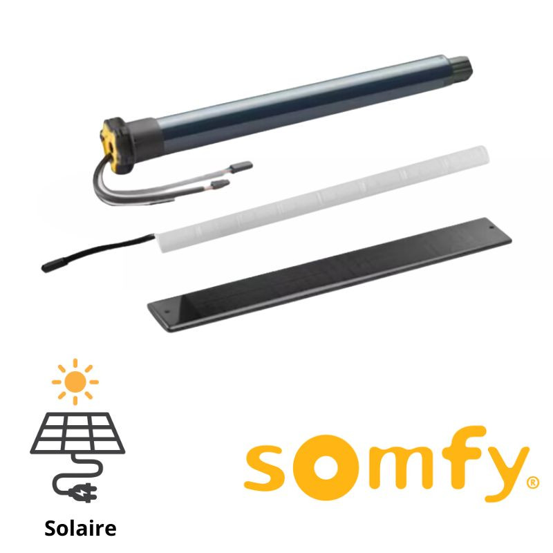 Motorisation SOMFY solaire RS100